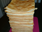 Mille-feuilles de galettes salées