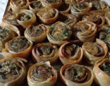 Feuilletés aux escargots