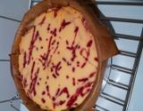 Cheesecake chocolat blanc et framboise