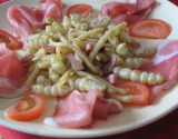 Crosnes poêlés aux lardons et haricots beurre