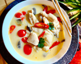 Soupe thaï au poulet (Tom Kha Kaï)