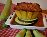 Flan de courgettes au chorizo