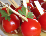 Tomates cerises farcies pour l'apéritif