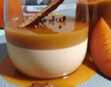 Panna cotta au kaki et speculos