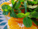 Salade d'oranges à la menthe