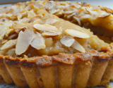 Tarte aux amandes nappée