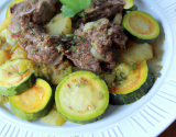 Ragoût d'agneau aux courgettes