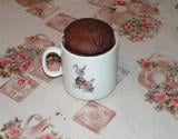 Mug cake au chocolat noir