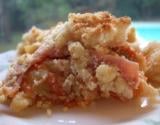 Crumble de potiron et de pomme de terre au bacon