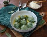 Gnudi à la ricotta et aux épinards