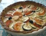 Tarte courgettes-tomates