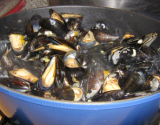 Moules marinières au gingembre et citronnelle