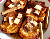 Pain perdu pomme-cannelle