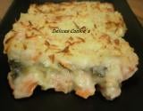 Lasagnes au surimi & aubergine