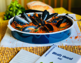 Fricassée de moules de barfleur parfumées au chorizo