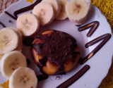 Aumônière au chocolat et à la banane