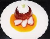 Savarin (décoré sur assiette)