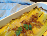 Gratin d'endives à la crème de curry