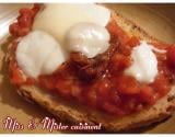 Bruschetta tomate et basilic