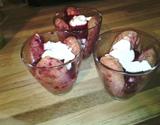 Tiramisu de fraises au sirop de Banyuls balsamique
