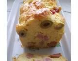 Cake jambon olive