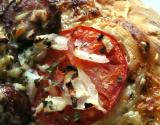 Pizza aux 2 tomates