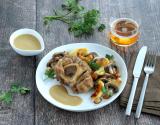 Rouelles de veau braisées au cidre