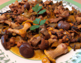 Paupiettes de dinde aux girolles