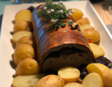 Bûche de Noël à la patate douce