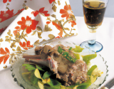 Sauté d'Agneau de Pré-Salé, saveur d'huîtres de Normandie