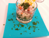 Verrine fraîcheur de la mer