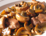 Médaillons de veau aux cèpes et girolles