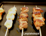 Assortiments de minis brochettes