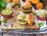 Mini-burgers aux steaks de haricots rouges