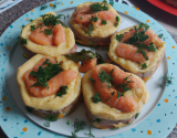 Cake au saumon fumé pour l'apéritif