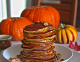 Pancakes de potiron aux châtaignes