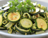 Courgettes en salade faciles