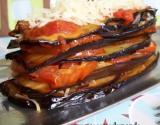 Mille feuilles d'aubergine au cumin