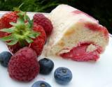 Vacherin au melon et fruits rouges