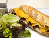 Sandwich magret de canard et cheddar par Dominique Saibron