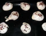 Meringues légères aux pépites de chocolat