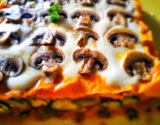 Lasagnes courge et champignons