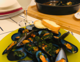 Moules au pastis