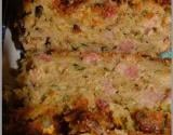 Cake rustique aux courgettes & lardons