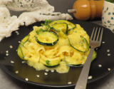 Pâtes aux courgettes rapides