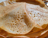 Crêpes à l'ancienne sans œufs