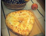 Tourte des bois aux 2 pommes, champignons et foie gras