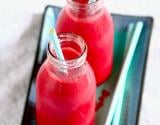 Smoothie fruits rouges et coco