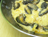 Omelette aux morilles