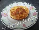 Tarte aux lardons et camembert